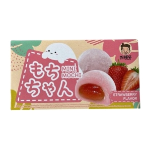 Mini mochi gâteau mou fraise boîte 80g  CT DE 24 BTE