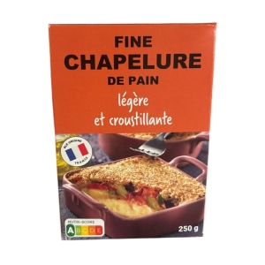 Chapelure fine paquet 250g  CT DE 12 PQT