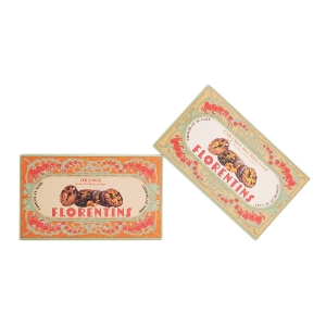 Florentins au chocolat lait caramel paquet 100g  CT DE 12 PQT