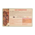 Florentins au chocolat noir orange paquet 100g  CT DE 12 PQT 
