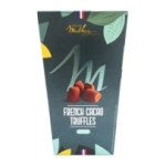 Chocolats truffes fantaisies nature boîte 200g<br>
