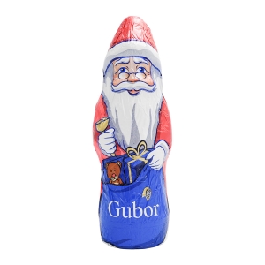 Figurine Père Noël chocolat au lait sachet 100g  CT DE 18 SCH