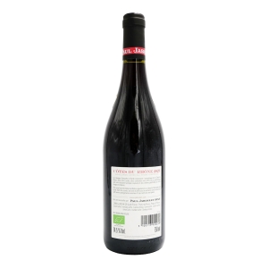 Vin rouge Côtes du Rhône AOC BIO bouteille 75cl  COLIS DE 6 UVC