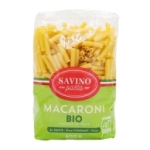 Pâtes Macaroni N°170 BIO pqt 500g Savino Pasta<br>