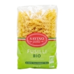 Pâtes Fusilli N°36 BIO pqt 500g Savino Pasta<br>