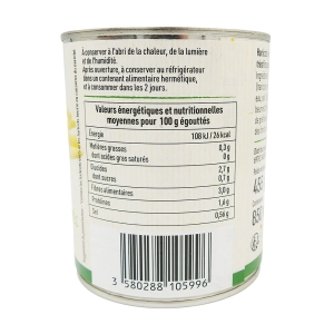 Duo haricots verts &amp  haricots beurre 455g PNE BOITE X12