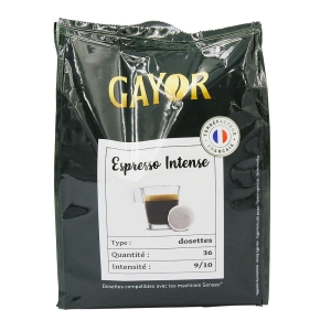 Café expresso intense paquet 36 dosettes  CT DE 12 PQT 
