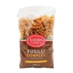 Pâtes Fusilli N°36 COMPLET pqt 500g Savino Pasta<br>