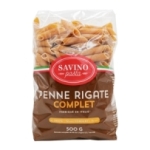 Pâtes penne R. N°31 COMPLET pqt 500g Savino Pasta<br>