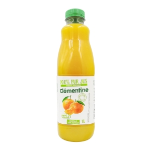 Pack pur jus de clementine PET 4x1L  PACK DE 4 BOUTEILLES