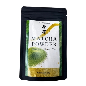 Thé vert Matcha paquet 60g  CT 36 BTES