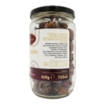 Marrons entiers pelés au feu bocal 420g  CT 6 POTS