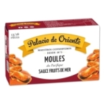 Moules à la sauce fruits de mer boîte 115g<br>