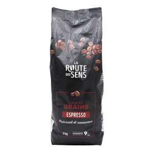 Café grains expresso paquet 1kg   CT DE 6 PQT