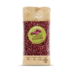 Haricot rouge paquet 1kg IDS  Carton de 8 x 1kg