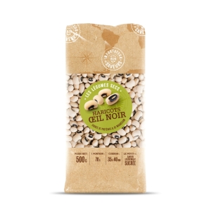 Haricot oeil noir paquet 500g PAV IDS  CT de 10 pqt 500 gr