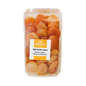 Abricots sec N°4 pqt 200g Nouvelle récolte 2025  Carton de 24 x 200gr