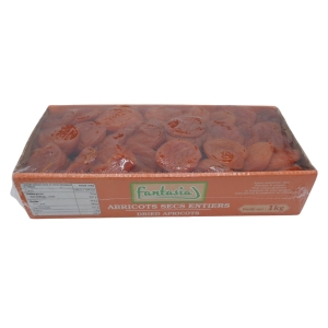 Abricots secs N°5 paquet 1kg Fantasia  CT DE 10