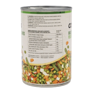 Macédoine de légumes boîte 265g PNE  CT DE 12 BTE