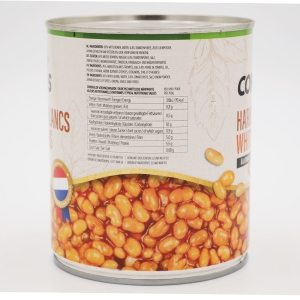 Haricots blancs à la tomate boîte 800g PNE  CT DE 12 BTE