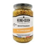 Moutarde à l'ancienne pot 350g Reine de Dijon<br>