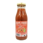 Soupe froide tomate, fraise et basilic 48cl<br>
